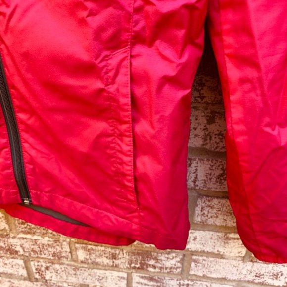 Columbia Girl's Magenta Lightweight Full Zip Coat Jacket Size 14/16 - Picture 6 of 16